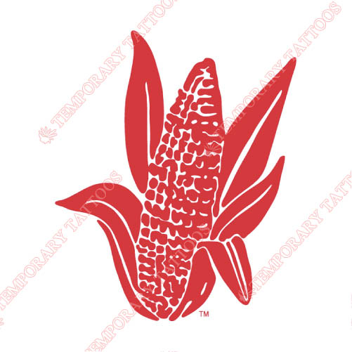 Nebraska Cornhuskers Customize Temporary Tattoos Stickers NO.5381